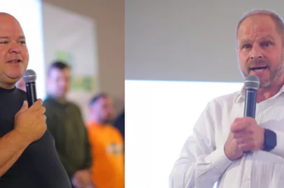Ique Vedovato e Joãozinho Sehnem