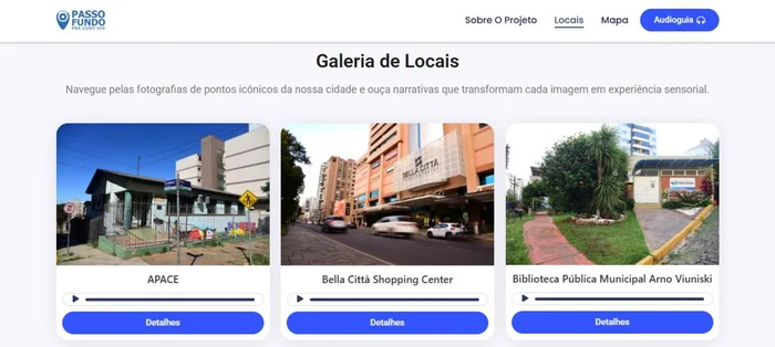 Passo Fundo Pra Cego Ver / Reprodução