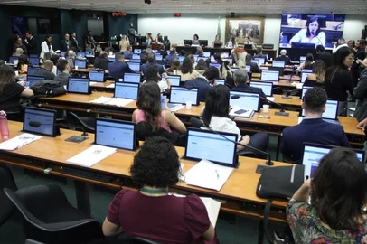 Sessão da Comissão de Constituição e Justiça da Câmara dos Deputados aprovou a issibilidade da PEC do Aborto, que restringe o procedimento mesmo nos casos previstos em lei.