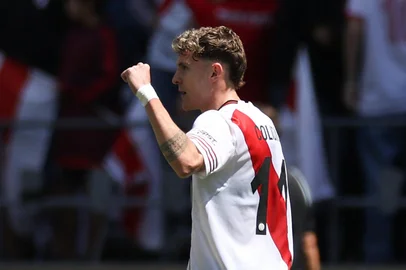 Buda Mendes / GETTY IMAGES NORTH AMERICA CA River Plate v Urawa Red Diamonds: Group E - FIFA Club World Cup 2025SEATTLE, WASHINGTON - JUNE 17: Facundo Colidio #11 of CA River Plate celebrates scoring his team's first goal during the FIFA Club World Cup 2025 group E match between CA River Plate and Urawa Red Diamonds at Lumen Field on June 17, 2025 in Seattle, Washington. Buda Mendes/Getty Images/AFP (Photo by Buda Mendes / GETTY IMAGES NORTH AMERICA / Getty Images via AFP)Editoria: SPOLocal: SeattleIndexador: BUDA MENDESSecao: soccerFonte: GETTY IMAGES NORTH AMERICAFotógrafo: CONTRIBUTOR<!-- NICAID(16061893) -->
