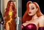 Megan Fox aparece ruiva e é comparada a Jessica Rabbit
