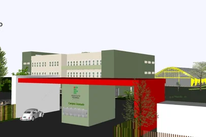 Projeto IFRS / Divulgação Projeto do novo campus do IFRS, em Gramado, na Serra Gaúcha<!-- NICAID(16202800) -->