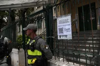PORTO ALEGRE RS BRASIL, 09-11-2025: candidatos realocados do Enem ficam sem salas para realizar provas no instituto rio Branco. Foto Jonathan Heckler/agência RBS<!-- NICAID(16163882) -->