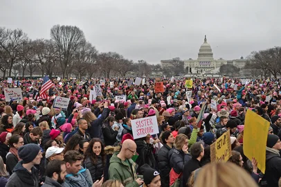 milahres protestam contra Trump em Washington<!-- NICAID(12689254) -->