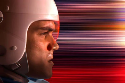 This image released by Warner Bros. Entertainment shows Emile Hirsch in a scene from "Speed Racer."  (AP Photo/Warner Bros. Entertainment)<!-- NICAID(16067807) -->