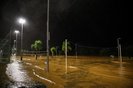 PORTO ALEGRE, RS, BRASIL - 2024.05.02 - Orla do Guaíba na noite desta quinta-feira (02) - Foto: Duda Fortes/Agência RBS<!-- NICAID(15752236) -->