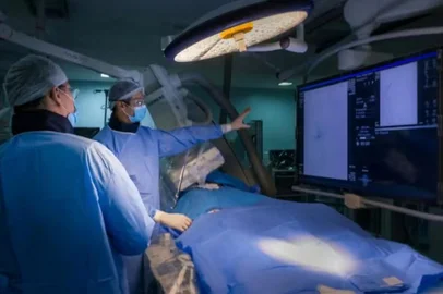Hospital de Porto Alegre prepara testes para tratamento contra mioma, que provoca dor e dificuldade de engravidar - Foto: RBS TV/Reprodução<!-- NICAID(15809668) -->