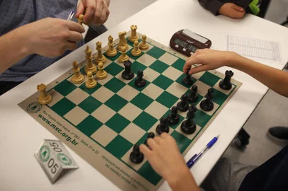 PORTO ALEGRE, RS, BRASIL, 07/05/2023- Campeonato Gaúcho de Xadrez Absoluto. Foto: Anselmo Cunha/Agencia RBS<!-- NICAID(15421935) -->
