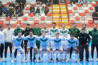 Equipe do Guarani de Frederico Westphalen para a Série Prata de 2026.