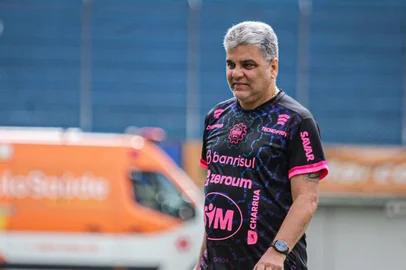 Vitor Soccol / S.E.R. Caxias / Divulgação Marcelo Cabo, técnico do Caxias<!-- NICAID(16250763) -->