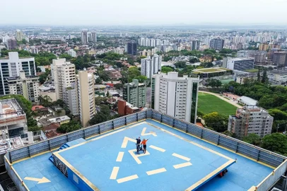 Heliponto em Porto Alegre irá receber evento com aulas de bike indoor, treinamento funcional e yoga<!-- NICAID(15604537) -->