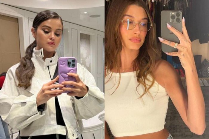 Reprodução / @selenagomez,@haileybieber Instagram