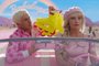 Ryan Gosling e Margot Robbie no filme Barbie (2023), de Greta Gerwig.<!-- NICAID(15484473) -->