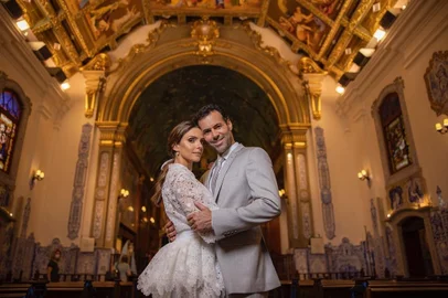 Carol Celico e Eduardo Scarpa