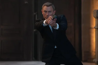 Cena de 007: Sem Tempo Para Morrer, filme que marca a despedida de Daniel Craig como James Bond<!-- NICAID(14902299) -->