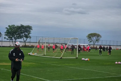 Filipe Duarte / Agencia RBS Treino do Inter no CT Parque Gigante<!-- NICAID(16155466) -->
