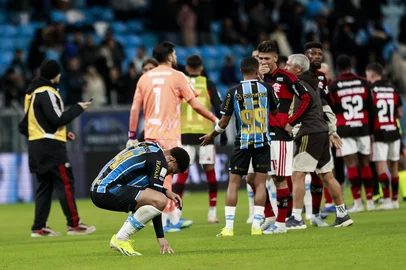 PORTO ALEGRE, RS, BRASIL, 10-05-2026: Grêmio vs Flamengo pelo campeonato Brasileiro Série A 2026, na Arena. Fotos: Duda Fortes/Agencia RBS<!-- NICAID(16282406) -->