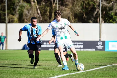 Grêmio x Juventude, jogo d eida da final do Gauchão Sub-17, no CT Hélio Dourado.<!-- NICAID(16078631) -->