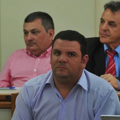 SANTA MARIA , RS , BRASIL , 24/11/2015Interrogatórios dos réus no caso Kiss no Fórum de Santa Maria. Juiz  Ulysses Fonseca Louzada do caso kiss. Na foto, Marcelo de Jesus dos SantosFOTO JEAN PIMENTEL / AGÊNCIA RBS, GERAL<!-- NICAID(11842820) -->