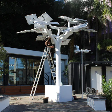 Esquina do Futuro, o novo terrário urbano de Porto Alegre na Avenida Nilo Peçanha será inaugurado.<!-- NICAID(16017297) -->