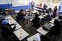 ALVORADA, RS, BRASIL, 31-08-2021: Aula de turma do primeiro ano no ensino integral na Escola Estadual de Ensino Medio Senador Salgado Filho. Instituicao tem atividades para estudantes em turno integral. (Foto: Mateus Bruxel / Agencia RBS)Indexador: Mateus Bruxel<!-- NICAID(14877121) -->
