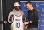 NBA: Butler é apresentado nos Warriors e diz que escolheu a camisa 10 em homenagem a Neymar