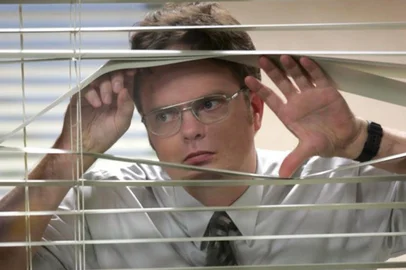 Rainn Wilson vive o paranoico funcionário Dwight Schrute de The Office.#PÁGINA:11 Fonte: Divulgação Fotógrafo: FX<!-- NICAID(192460) -->