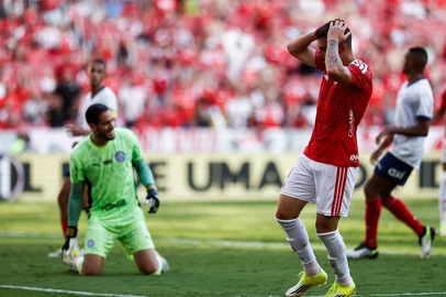 Porto Alegre, RS, Brasil, 15-03-2025: Internacional vs Bahia, em partida válida pelo Campeonato Brasileiro Série A, no Beira-Rio. Foto: Duda Fortes/Agência RBS<!-- NICAID(16245667) -->