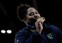 Minutos após ganhar o ouro, Beatriz Souza ultrapassa a marca de um milhão de seguidores nas redes
