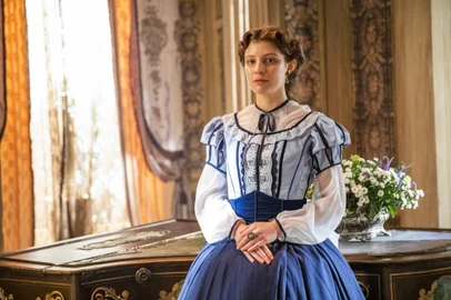 Cap 69 â Cena 6 â  Isabel ( Giulia Gayoso ) em Nos Tempos do Imperador<!-- NICAID(14892114) -->