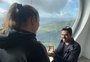 Pedido de casamento nas alturas marca inauguração do mirante do Cristo Protetor de Encantado