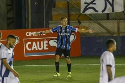 PORTO ALEGRE, RS, BRASIL, 22/03/2021- São José x Grêmio: jogo atrasado da terceira rodada do Gauchão. Foto: Jefferson Botega / Agencia RBSIndexador: Jeff Botega<!-- NICAID(14740898) -->