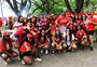 As gurias comandaram a torcida na vitória do Inter no Beira-Rio