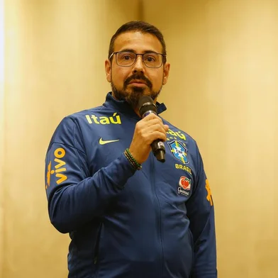 Fábio Pizzamiglio, presidente do Juventude, chefe da delegação da Seleção Brasileira<!-- NICAID(15857846) -->