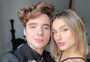 Sasha Meneghel confirma que faz maquiagem no marido, João Lucas: "Um corretivozinho"
