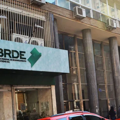Prédio do BRDE no centro de Porto Alegre.<!-- NICAID(13115568) -->