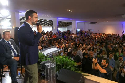 XANGRI-LÁ, RS, BRASIL, 28.02.2024 - Assembleia de Verão Famurs. Foto: Gustavo Mansur/ Palácio Piratini<!-- NICAID(15692058) -->