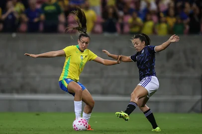 AMISTOSO SELECAO FEMININA, BRASIL X ARGENTINA - Priscila jogadora da Selecao Brasileira feminina<!-- NICAID(16386950) -->
