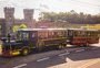 VÍDEO: conheça o ônibus com "cara" de Maria Fumaça que circula pela Serra