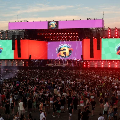 Atlântida, RS, Brasil, 31-01-2025: Primeira noite do festival Planeta Atlântida, na SABA, em Atlântida, no litoral norte. Fotos: Duda Fortes/Agencia RBSIndexador: DF<!-- NICAID(15966590) -->