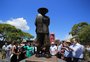 Reinauguração de estátua abre programação do centenário de Jayme Caetano Braun