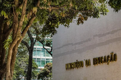 Prédio do Ministério da Educação na Espnada dos ministérios, Brasília. <!-- NICAID(15720377) -->