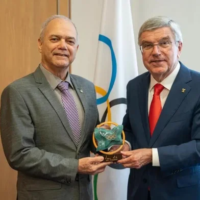 Paulo Wanderley, Thomas Bach,