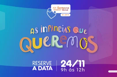 Discutir a participação da criança como um direito é o tema da XIX Semana Estadual do Bebê, promovida pela Secretaria Estadual da Saúde, que se iniciou nesta terça-feira (16) e vai até o próximo dia 24. Sob o slogan "As Infâncias que Queremos" o evento promove uma série de atividades online e gratuitas que têm o objetivo de lançar luz sobre a importância de ouvir os mais novos no processo de formulação de políticas públicas para esta ida<!-- NICAID(14942745) -->