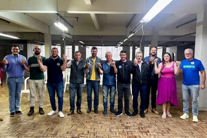 PSD confirma apoio ao candidato Adiló Didomenico (PSDB) para o segundo turno em Caxias do Sul. <!-- NICAID(15894793) -->