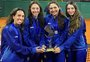 Com gaúcha, seleção brasileira é vice-campeã sul-americana de tênis e garante vaga na Billie Jean King Cup Junior