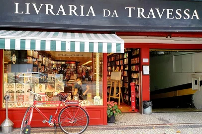 Livraria Travessa em Copacana, no Rio de Janeiro.<!-- NICAID(15998596) -->