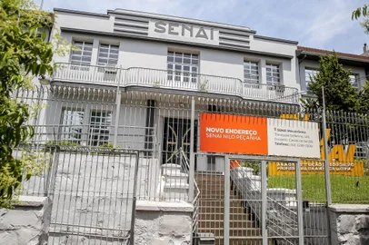 Fachada Senai. (Neimar De Cesero/Agência RBS)Indexador: Neimar De Cesero<!-- NICAID(15935115) -->