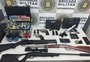 Homem é preso com armas de uso restrito e mais de duas mil munições em Caxias do Sul