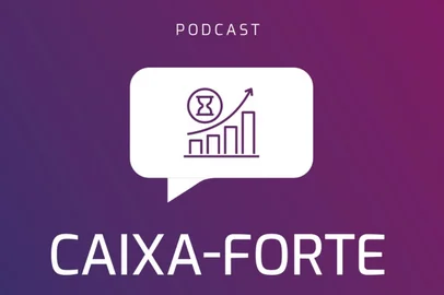 Card do podcast Caixa-Forte, do Pioneiro. <!-- NICAID(16179267) -->